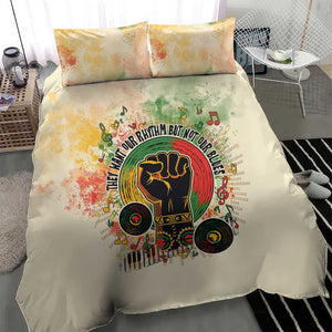 They Want Our Rhythm Not Our Blues Bedding Set Afro Pride Music