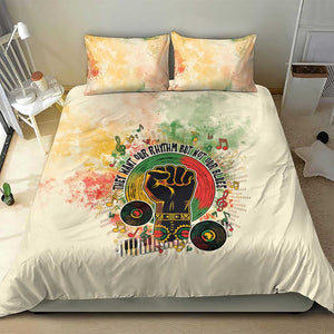 They Want Our Rhythm Not Our Blues Bedding Set Afro Pride Music