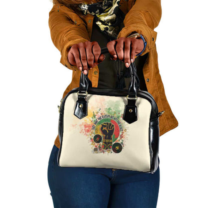 They Want Our Rhythm Not Our Blues Shoulder Handbag Afro Pride Music