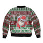 Black Santa Fist Christmas Africa Bomber Jacket All Power to the People