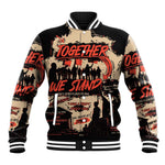 Together We Stand African American Baseball Jacket Important Milestones History Vintage