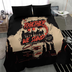 Together We Stand African American Bedding Set Important Milestones History Vintage