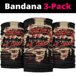 Together We Stand African American Neck Gaiter Important Milestones History Vintage DT03