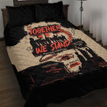 Together We Stand African American Quilt Bed Set Important Milestones History Vintage