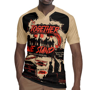 Together We Stand African American Rugby Jersey Important Milestones History Vintage