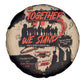 Together We Stand African American Spare Tire Cover Important Milestones History Vintage
