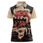 Together We Stand African American Women Polo Shirt Important Milestones History Vintage