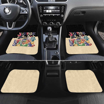 African Stand Firm Car Mats Justice For All