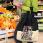 African Stand Firm Grocery Bag Justice For All