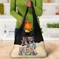 African Stand Firm Grocery Bag Justice For All