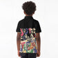 African Stand Firm Kid Polo Shirt Justice For All