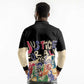 African Stand Firm Long Sleeve Polo Shirt Justice For All