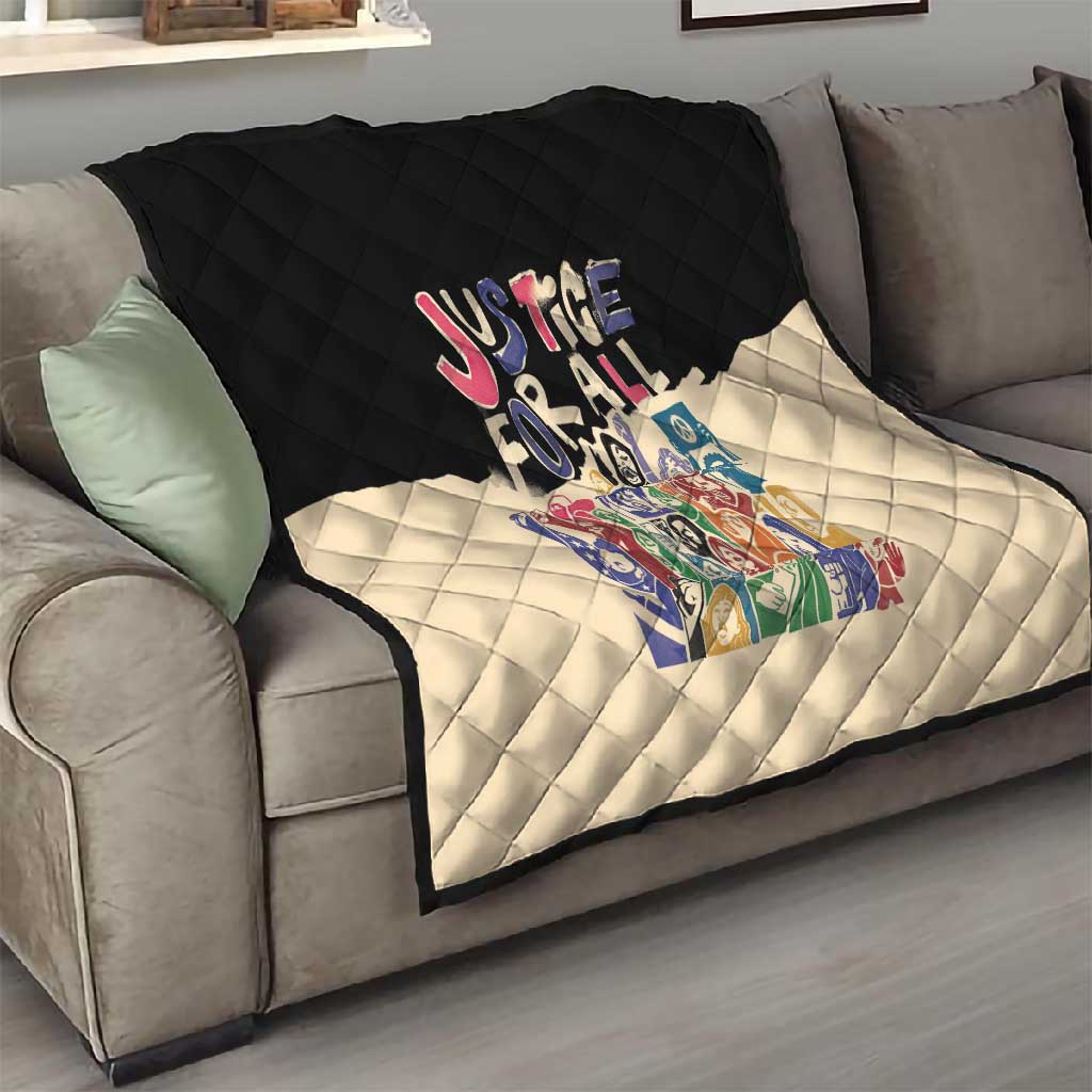 African Stand Firm Quilt Justice For All