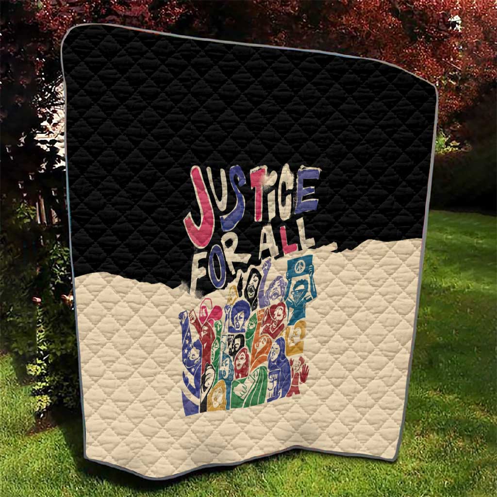 African Stand Firm Quilt Justice For All