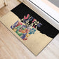 African Stand Firm Rubber Doormat Justice For All