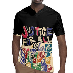 African Stand Firm Rugby Jersey Justice For All