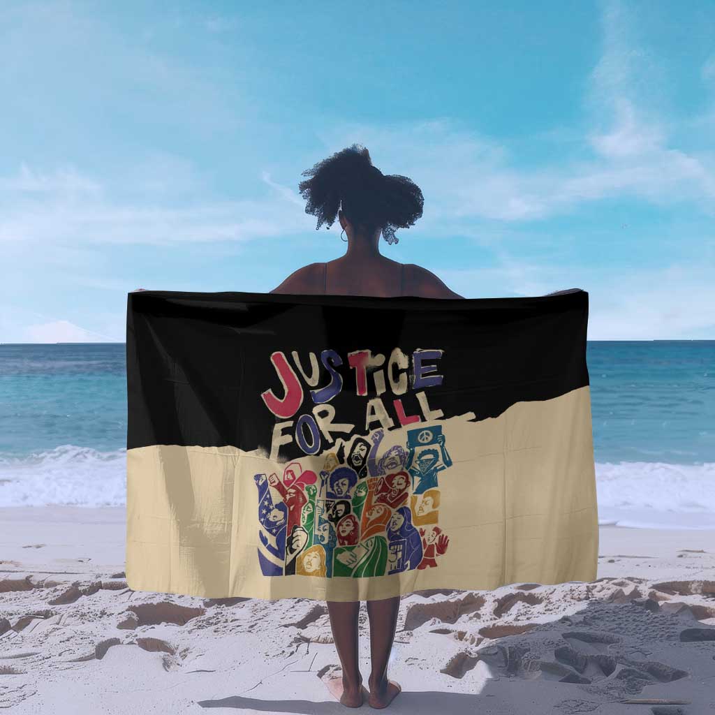 African Stand Firm Sarong Justice For All