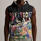African Stand Firm Sleeveless Hoodie Justice For All - African Pride