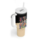 African Stand Firm Tumbler With Handle Justice For All