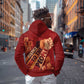 Justice To The People Africa Hoodie Afro Raised Fist