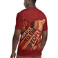 Justice To The People Africa Rugby Jersey Afro Raised Fist
