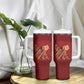 Justice To The People Africa Tumbler With Handle Afro Raised Fist