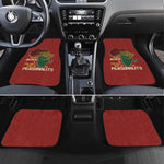 African Map Fingerprint Car Mats Being Black Is The Best Part Of My Personality