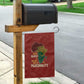 African Map Fingerprint Garden Flag Being Black Is The Best Part Of My Personality