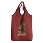 African Map Fingerprint Grocery Bag Being Black Is The Best Part Of My Personality