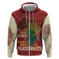 African Map Fingerprint Hoodie Being Black Is The Best Part Of My Personality