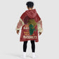 African Map Fingerprint Kid Wearable Blanket Hoodie Being Black Is The Best Part Of My Personality