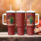 African Map Fingerprint Tumbler With Handle Being Black Is The Best Part Of My Personality