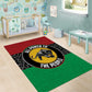 Pan African Black Panther Area Rug All Power To The People