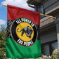 Pan African Black Panther Garden Flag All Power To The People