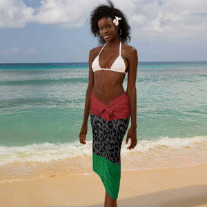 Pan African Black Panther Sarong All Power To The People
