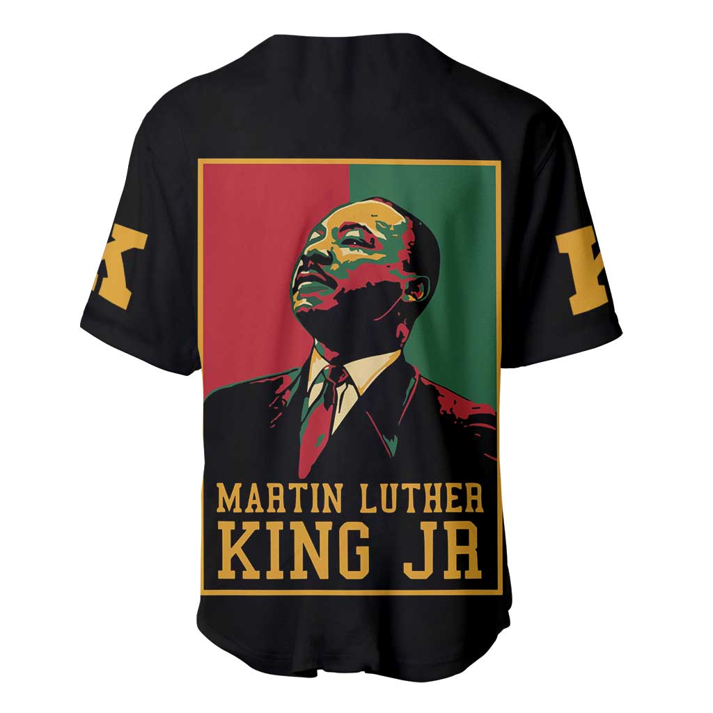 Martin Luther King Jr Baseball Jersey MLK Retro Style