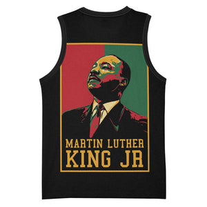 Martin Luther King Jr Basketball Jersey MLK Retro Style DT03
