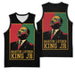 Martin Luther King Jr Basketball Jersey MLK Retro Style DT03