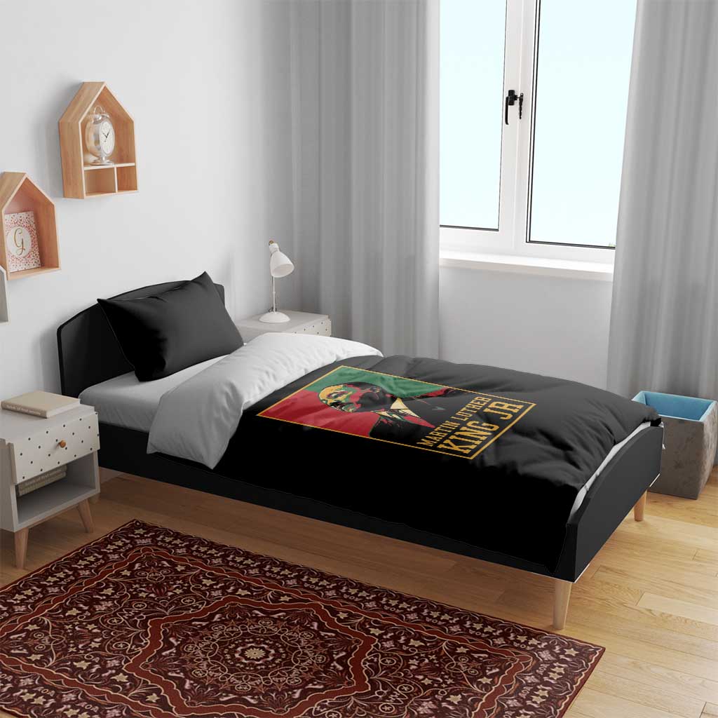 Martin Luther King Jr Bedding Set MLK Retro Style