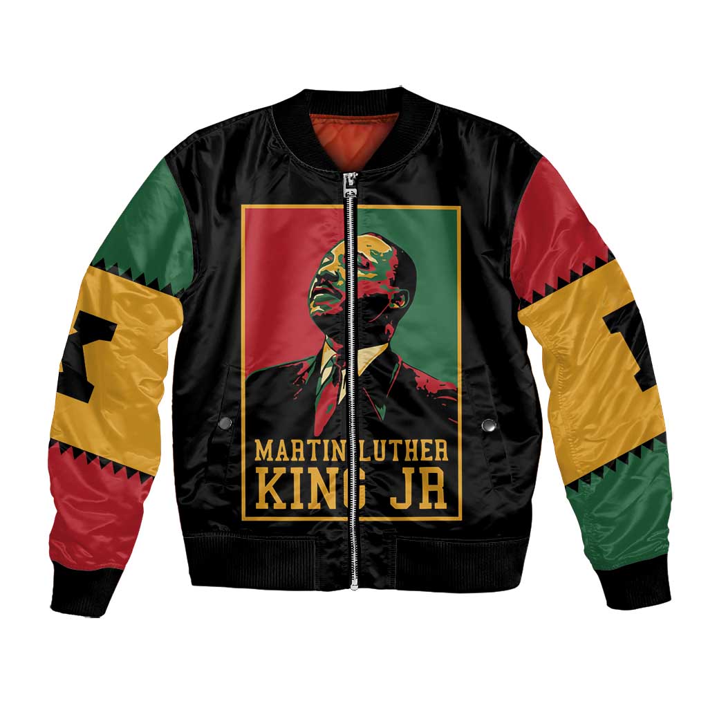 Martin Luther King Jr Bomber Jacket MLK Retro Style