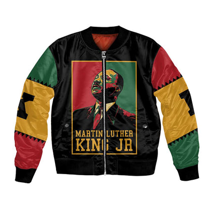 Martin Luther King Jr Bomber Jacket MLK Retro Style