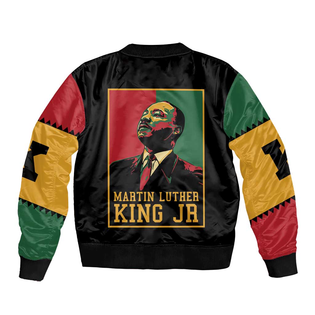 Martin Luther King Jr Bomber Jacket MLK Retro Style