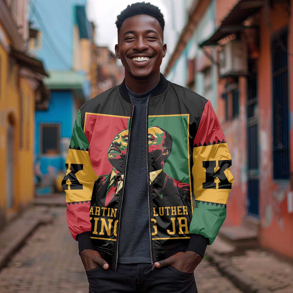 Martin Luther King Jr Bomber Jacket MLK Retro Style