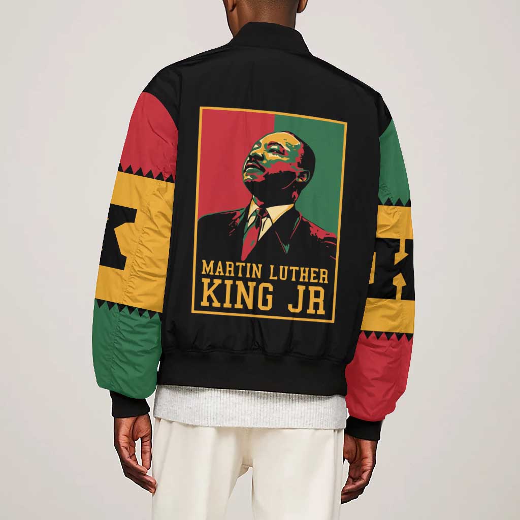 Martin Luther King Jr Bomber Jacket MLK Retro Style