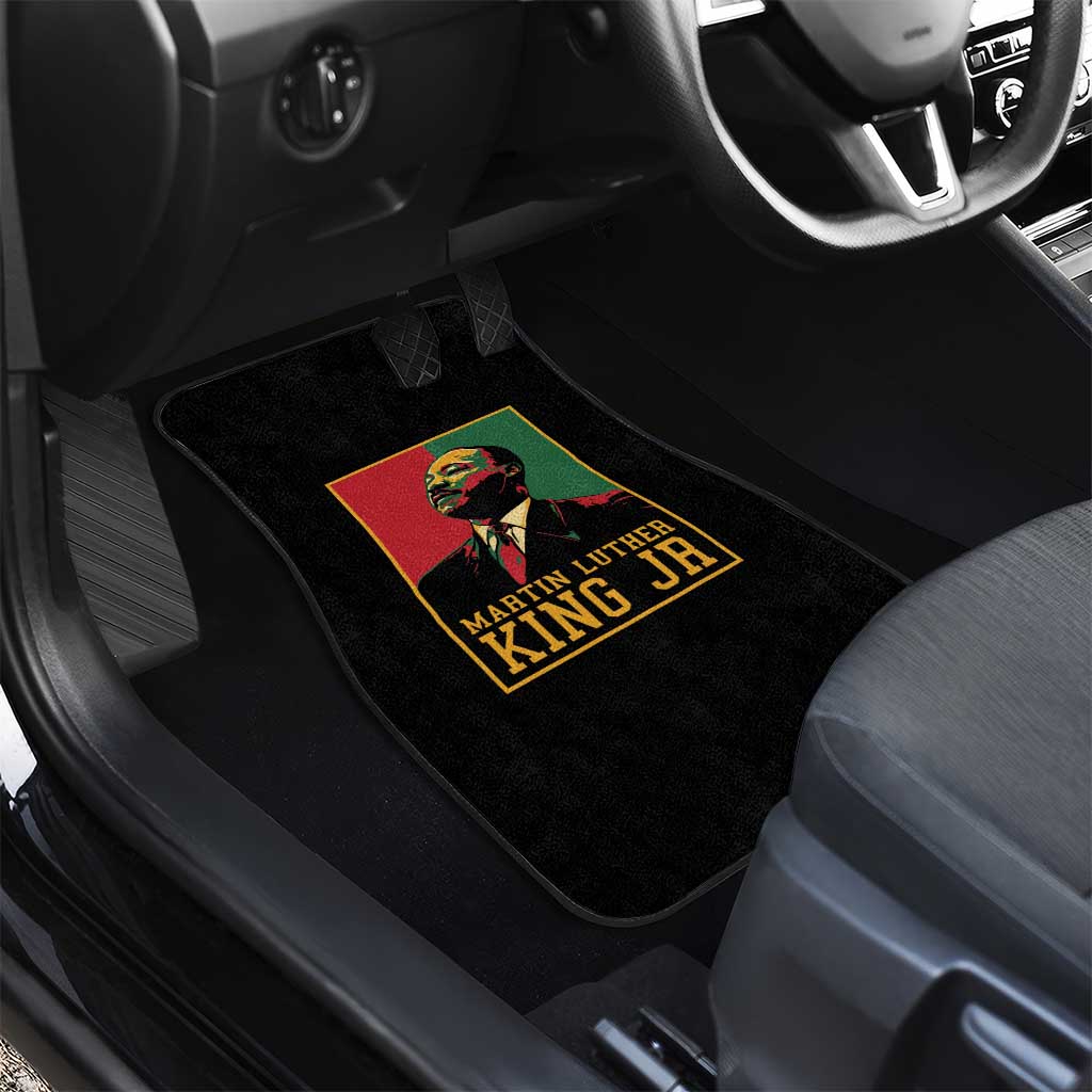 Martin Luther King Jr Car Mats MLK Retro Style