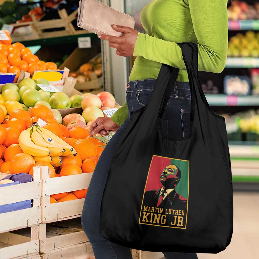 Martin Luther King Jr Grocery Bag MLK Retro Style