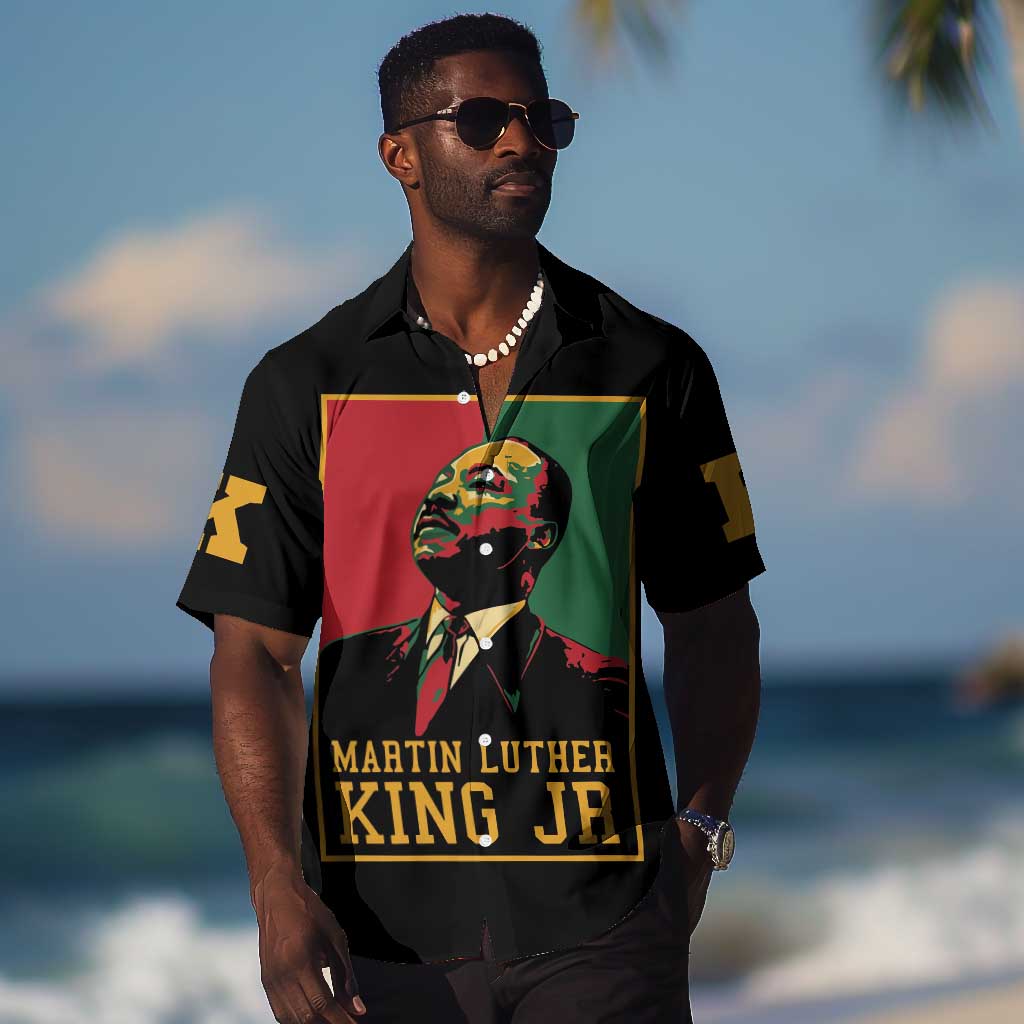 Martin Luther King Jr Hawaiian Shirt MLK Retro Style