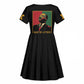 Martin Luther King Jr Kid Short Sleeve Dress MLK Retro Style