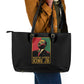 Martin Luther King Jr Leather Tote Bag MLK Retro Style
