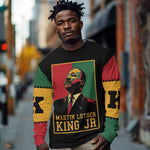 Martin Luther King Jr Long Sleeve Shirt MLK Retro Style